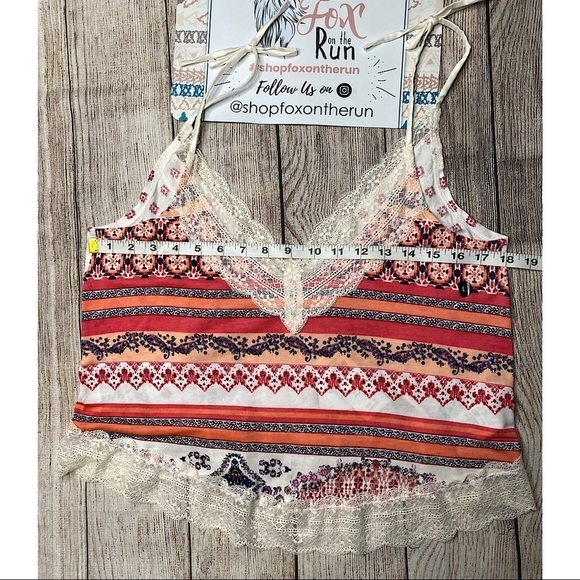 𝅺abercrombie and Fitch Colorful Dainty Camisole Size Large NWT - Picture 7 of 8